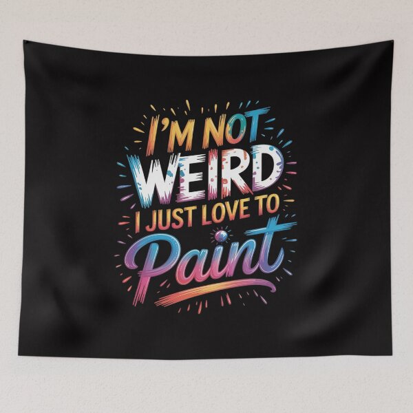 Item preview, Paint Pouring I'm Not Weird I Just Love To Pour Paint designed and sold by Minoloinan.