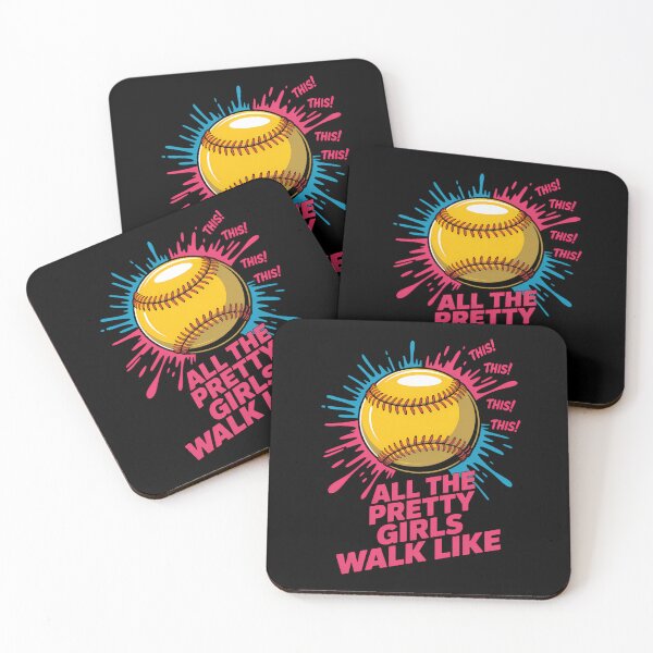 Item preview, Cute Cool Softball Player designed and sold by cosmicncozyS.