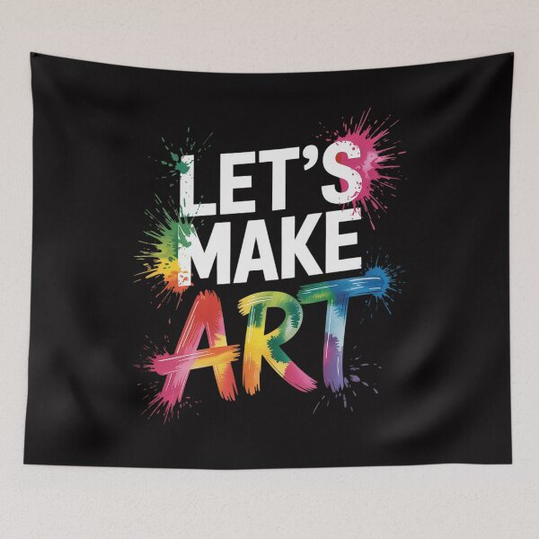 Item preview, Let's Make Art Paint Splatter Artist designed and sold by Minoloinan.