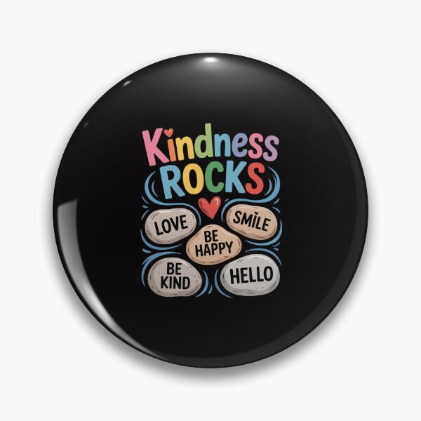 Item preview, Kindness Rocks Kid Painted Rocks Multi Colour Letters designed and sold by Minoloinan.