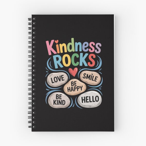 Item preview, Kindness Rocks Kid Painted Rocks Multi Colour Letters designed and sold by Minoloinan.