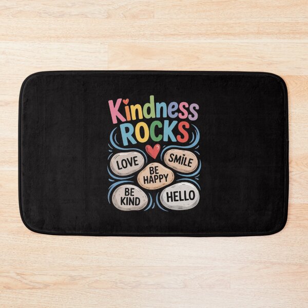 Item preview, Kindness Rocks Kid Painted Rocks Multi Colour Letters designed and sold by Minoloinan.