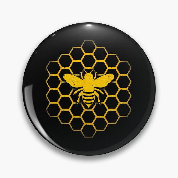 Item preview, Honeycomb Bee Art designed and sold by gaelaedanesaa.