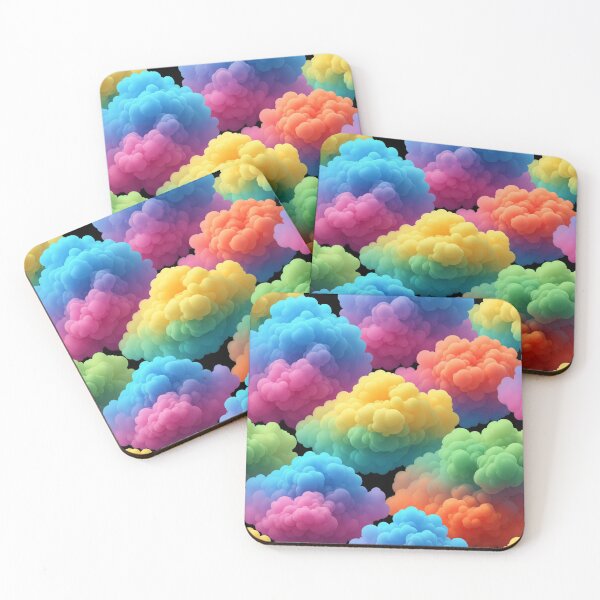 Item preview, Candy Cloud Puffs designed and sold by Kaleidoscope Print.