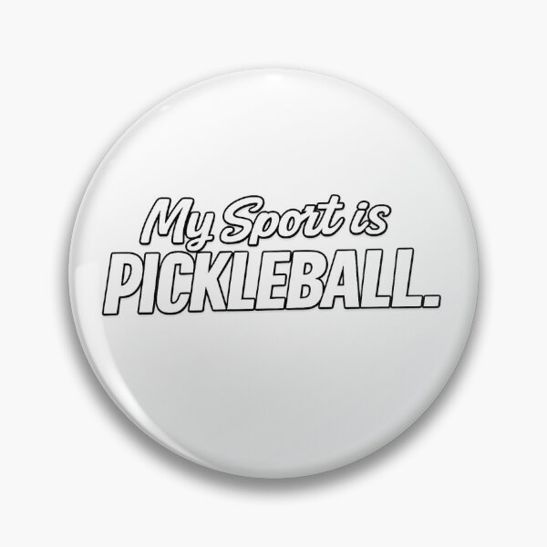 Item preview, Pickleball Sticker | white | My Sport is Pickleball designed and sold by CAMM Designs.
