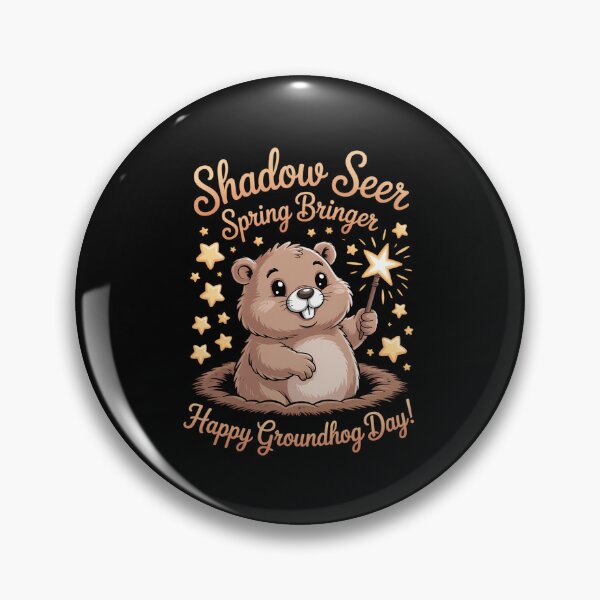 Item preview, Cute Groundhog Spring designed and sold by cosmicncozyS.