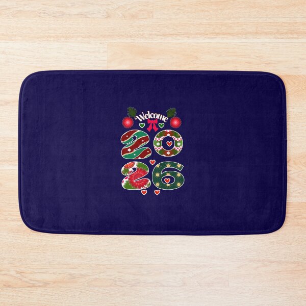 Item preview, Welcome 2026 Festive Patterned Numerals  designed and sold by HopeAndHustle.