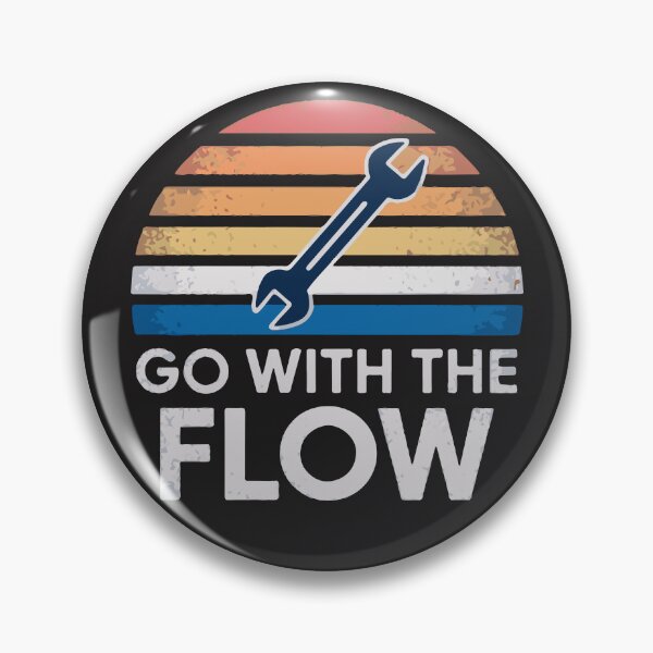 Item preview, Go With The Flow – Plumber & Pipefitter designed and sold by 101univers.