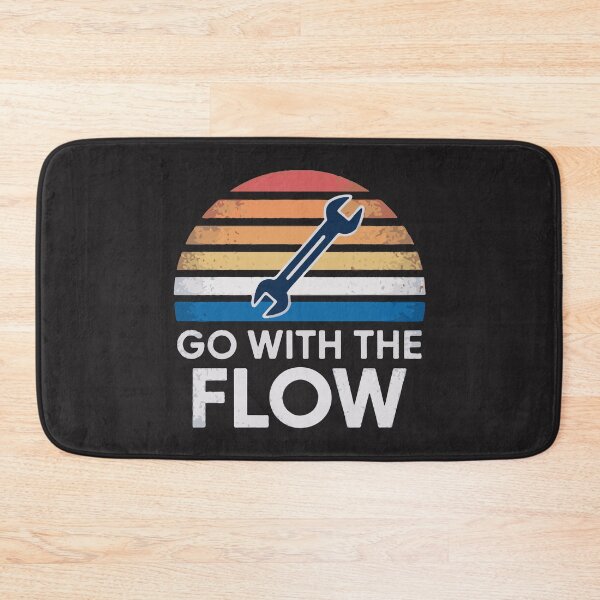Item preview, Go With The Flow – Plumber & Pipefitter designed and sold by 101univers.