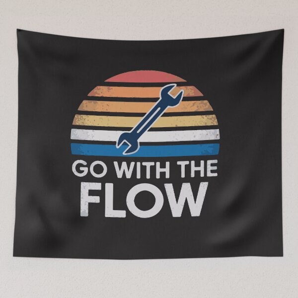 Item preview, Go With The Flow – Plumber & Pipefitter designed and sold by 101univers.