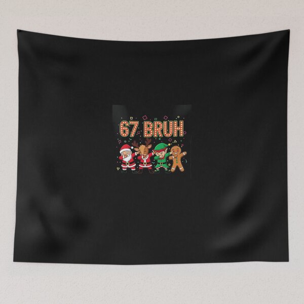 Item preview, Funny 67 Bruh Christmas Dabbing Meme – Aesthetic Holiday designed and sold by yaginoie.