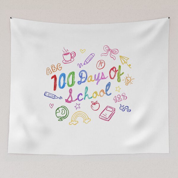Item preview, Colorful 100 Days of School designed and sold by Pavlovi.