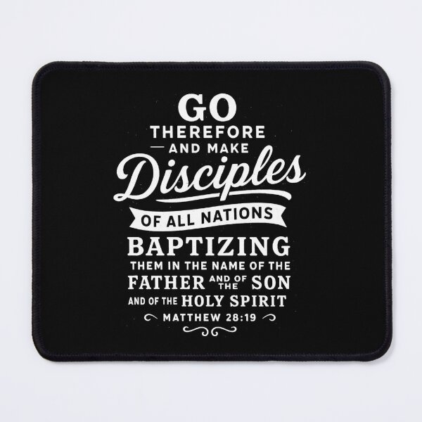 Item preview, Matthew 28:19 Go And Make Disciples Of All Nations designed and sold by plushism.