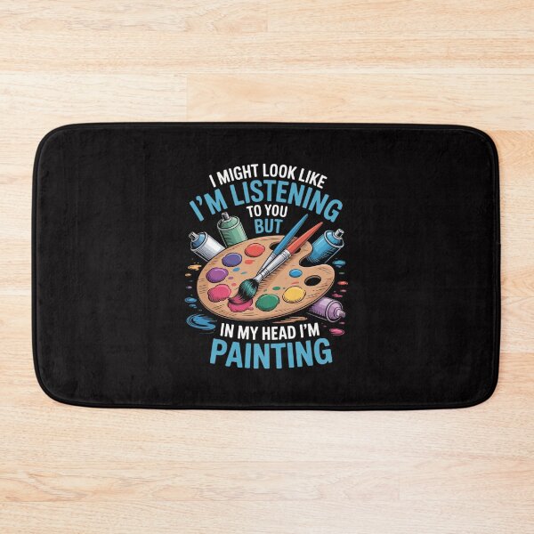Item preview, In My Head I'm Painting Painters Artists designed and sold by Minoloinan.