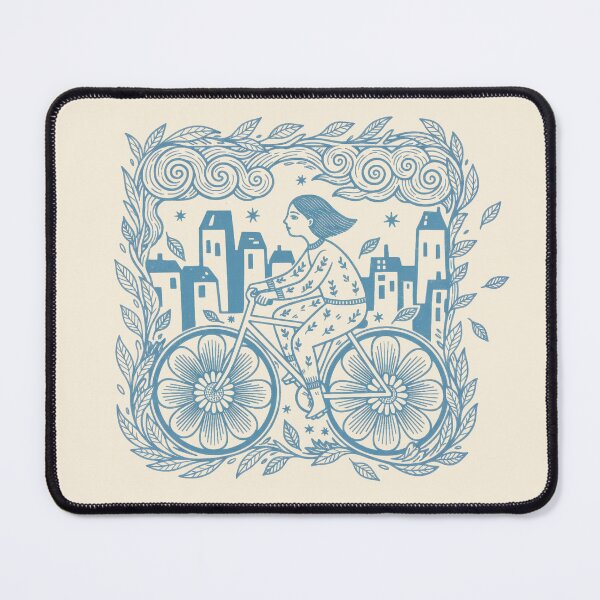 Item preview, Pedaling Through Petal Streets designed and sold by EdvvinStudios.