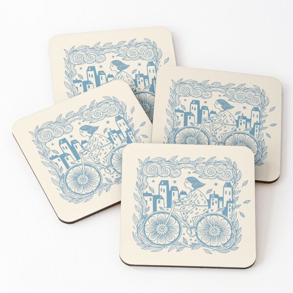 Item preview, Pedaling Through Petal Streets designed and sold by EdvvinStudios.