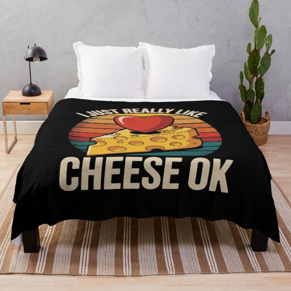 Item preview, I Just Really Like Cheese OK4 designed and sold by VerseFarm.