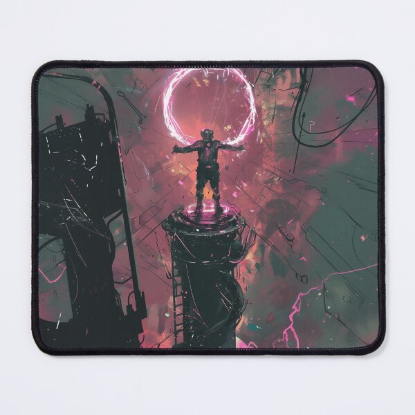 Item preview, Ascension Through the Neon Rift designed and sold by ArgentoArt.