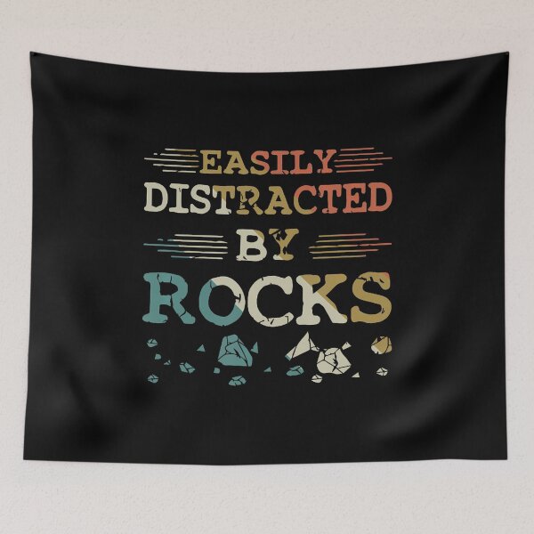 Item preview, Easily Distracted Rocks Collecting Geologist Rock Collector designed and sold by AileighKyser.