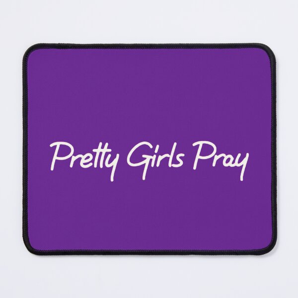 Item preview, Pretty Girls Pray - Faith Aesthetic Affirmation Quote designed and sold by YAYARA.