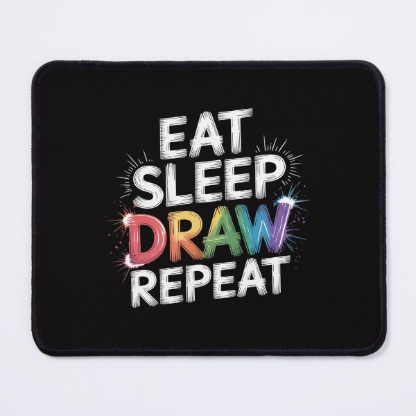 Item preview, Eat Sleep Draw Repeat Paint Sketching Drawing Artist designed and sold by Minoloinan.