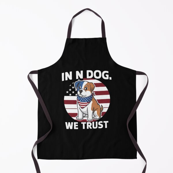 Item preview, 4th Of July American Flag In Dog We Trust designed and sold by CruelShadesSt.