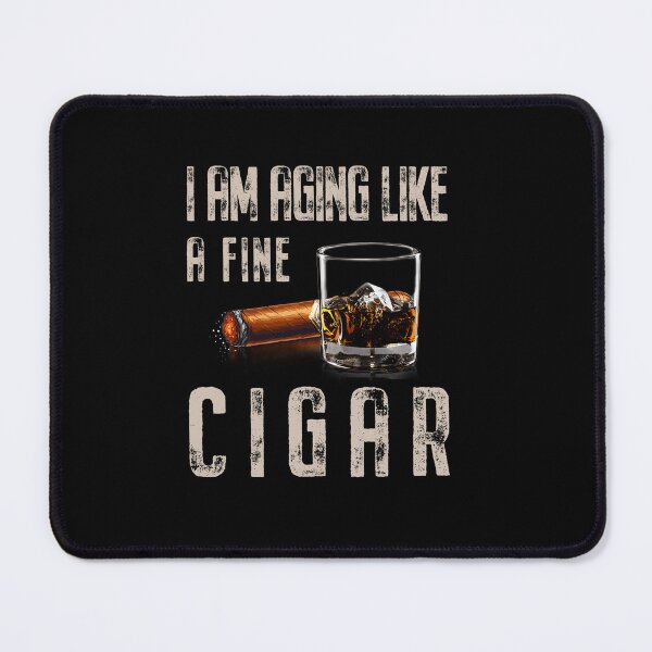 Item preview, Aging Like a Fine Cigar Whiskey Tee designed and sold by LarryMBrown.