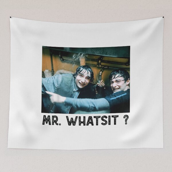 Item preview, Mr Whats It Confused Reaction Scene Dark Humor Meme Design designed and sold by SuziLope.