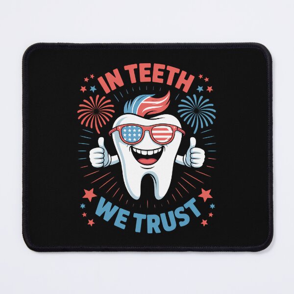 Item preview, No Cavities Just Freedom 4th Of July America USA Dentist designed and sold by CruelShadesSt.