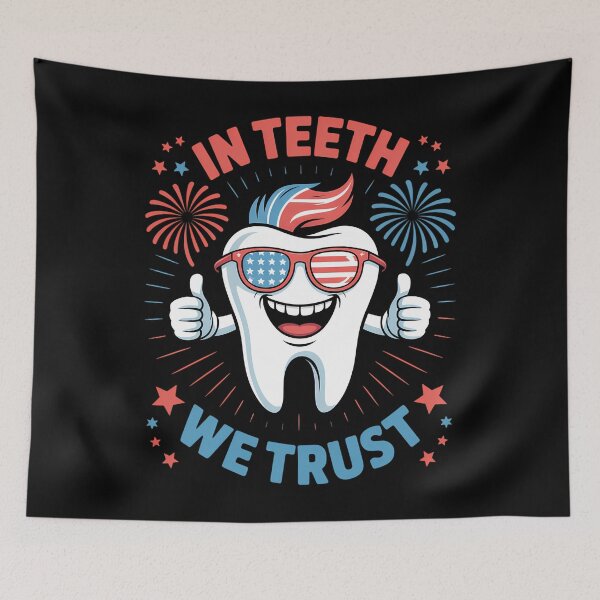 Item preview, No Cavities Just Freedom 4th Of July America USA Dentist designed and sold by CruelShadesSt.