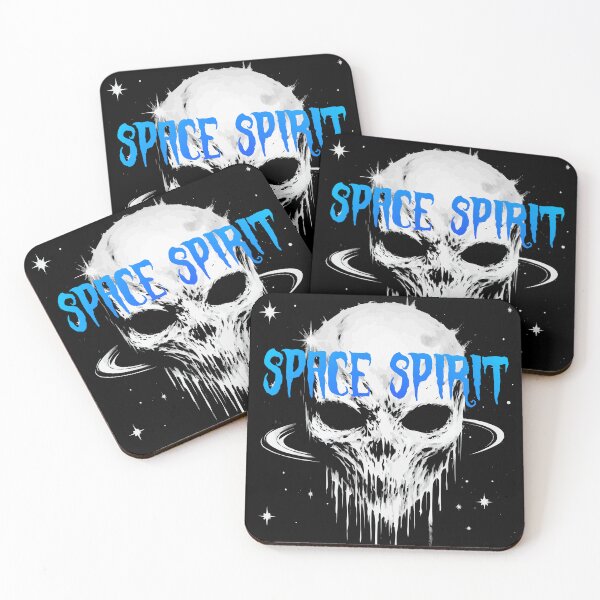 Item preview, Cosmic Skull Illustration – Dark Space Gothic Art designed and sold by VikArtStudio.