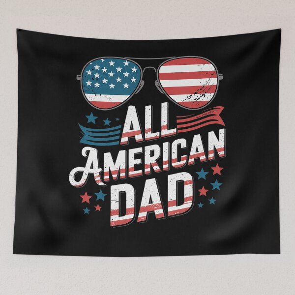 Item preview, All American DAD 4th of July Patriotic Family Matching USA designed and sold by CruelShadesSt.