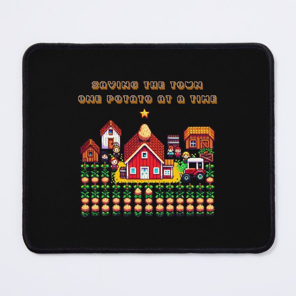 Item preview, Stardew Valley - Saving The Town One Potato At A Time designed and sold by flamingo1368.