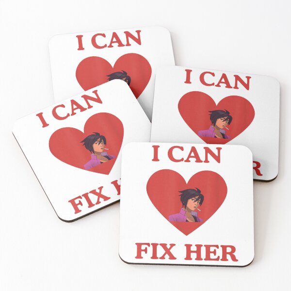 Item preview, I Can Fix Her Dark Romance Meme Style Illustration designed and sold by SuziLope.