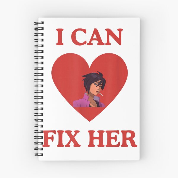 Item preview, I Can Fix Her Dark Romance Meme Style Illustration designed and sold by SuziLope.
