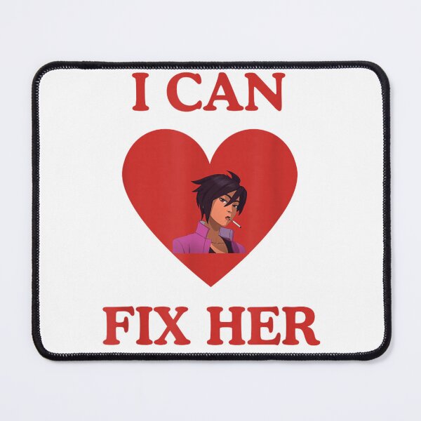 Item preview, I Can Fix Her Dark Romance Meme Style Illustration designed and sold by SuziLope.