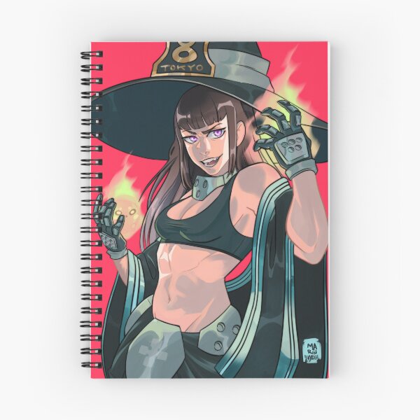 Item preview, firefighter anime designed and sold by Marinillustrate.