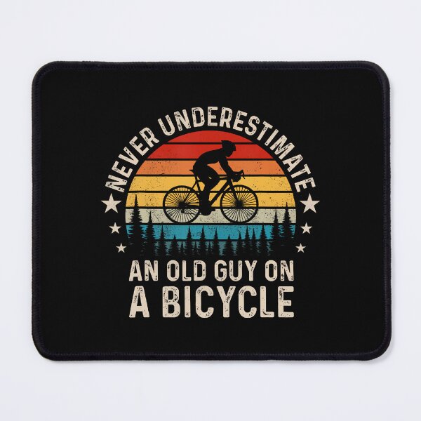 Item preview, Never Underestimate An Old Guy On A Bicycle Vintage designed and sold by arzateiosumn.