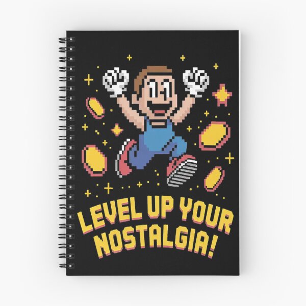 Item preview, Jump Ahead Level Up Your Nostalgia designed and sold by mandiana.
