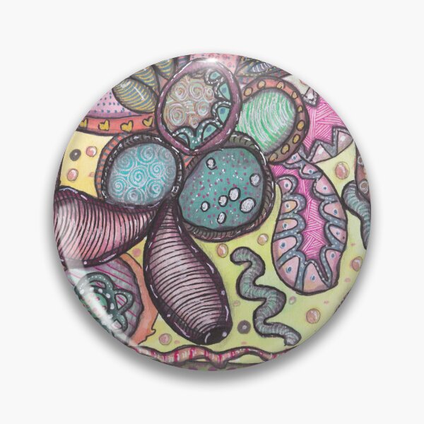 Item preview, Magical Flower - Relaxing Reverse Coloring Abstract Doodle designed and sold by ColorWander.