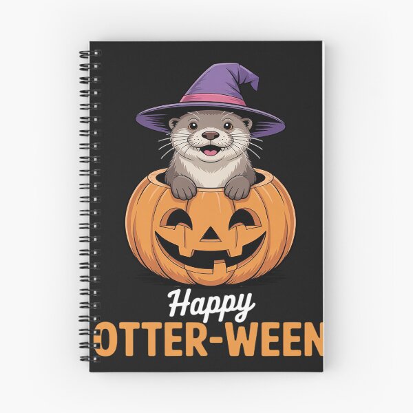Item preview, Happy Otter-Ween Spooky Otter Halloween, Cool Otter lovers designed and sold by tkhrbika.