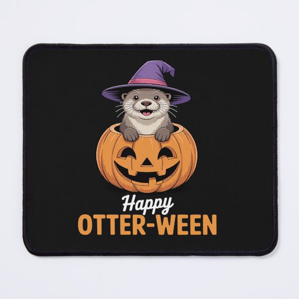 Item preview, Happy Otter-Ween Spooky Otter Halloween, Cool Otter lovers designed and sold by tkhrbika.