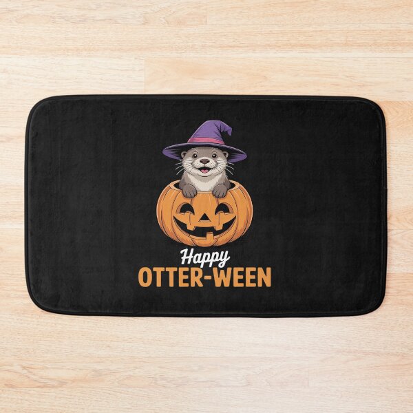 Item preview, Happy Otter-Ween Spooky Otter Halloween, Cool Otter lovers designed and sold by tkhrbika.