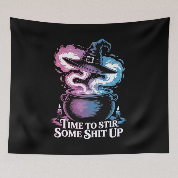 Item preview, Womens Time To Stir Some Up Funny Halloween  designed and sold by RsFilsingerArt.