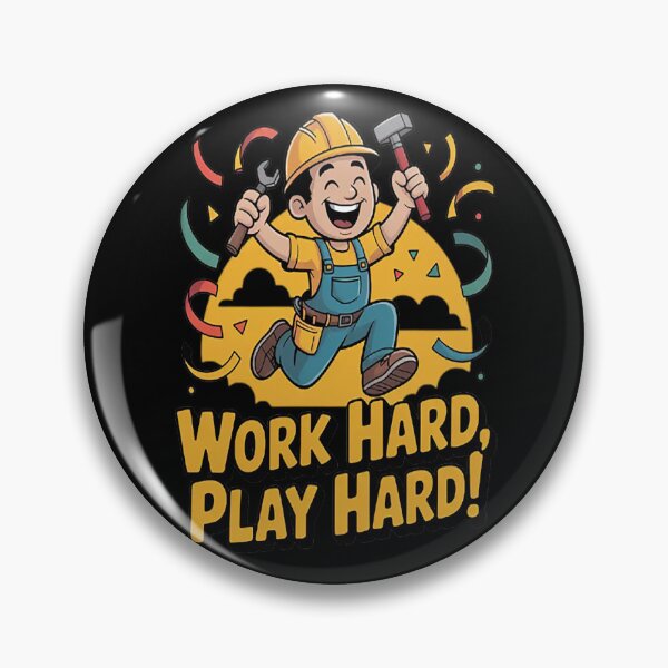 Item preview, Jump With Joy Work Hard Play Hard designed and sold by mandiana.