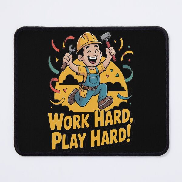 Item preview, Jump With Joy Work Hard Play Hard designed and sold by mandiana.
