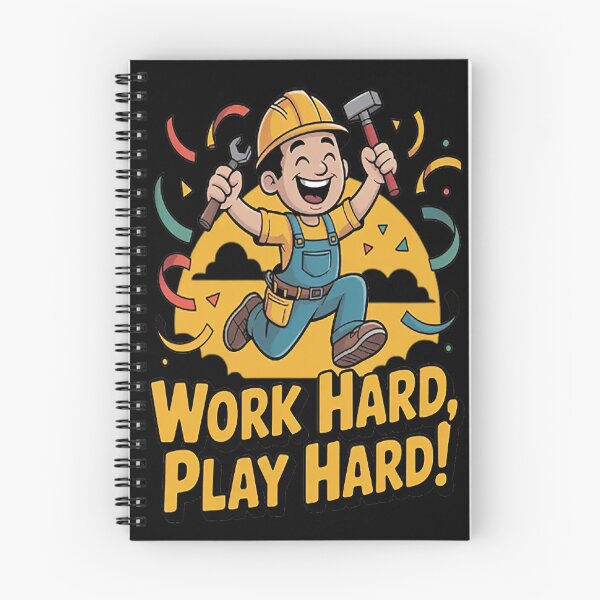 Item preview, Jump With Joy Work Hard Play Hard designed and sold by mandiana.