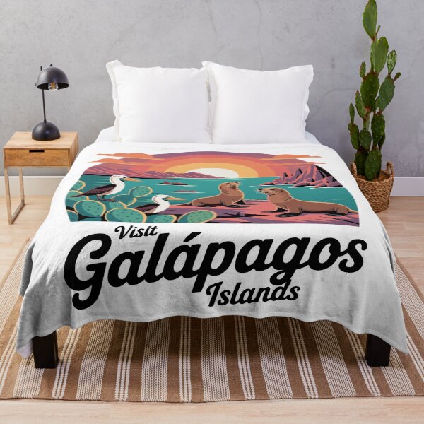 Item preview, Retro Galapagos Islands Islas Encantadas designed and sold by Blok45.