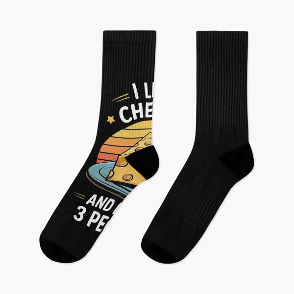 Item preview, I Like Cheese And Maybe 3 People designed and sold by VerseFarm.