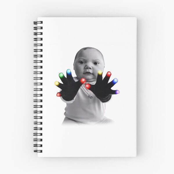 Item preview, Gloving Niche AI Baby Meme Lightshow designed and sold by elderberry.